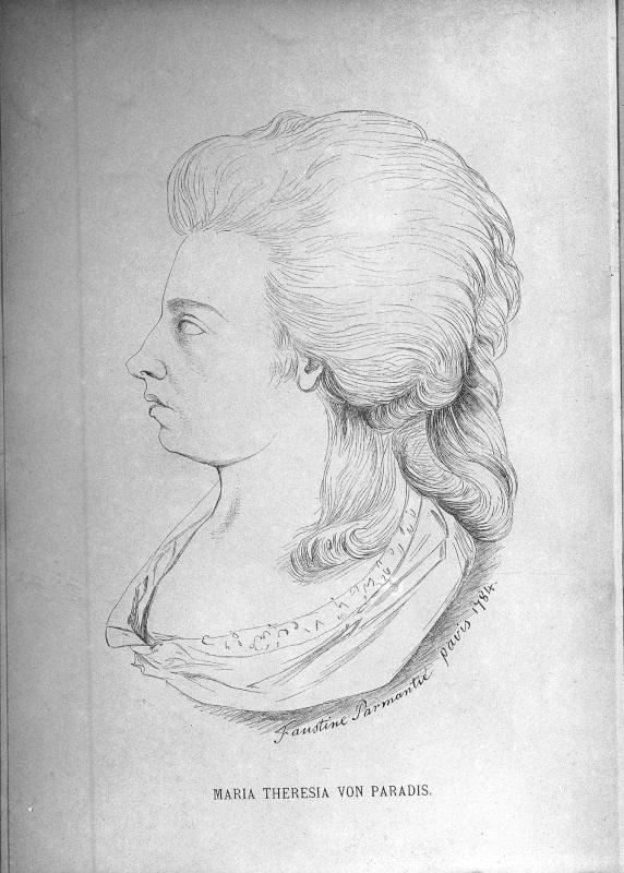 Portrait of Maria Theresia Von Paradis