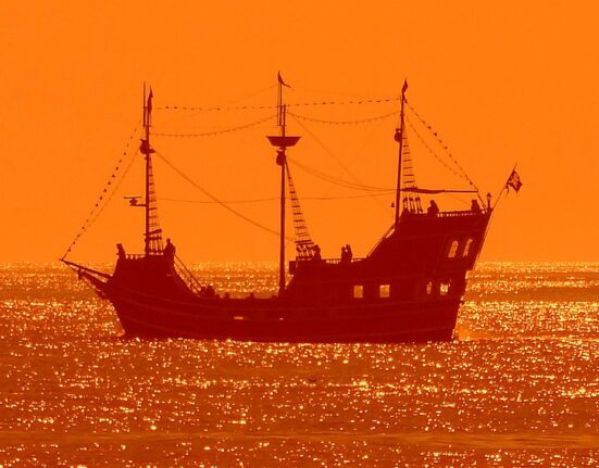 Pirate Ship. Clearwater beach, Florida.