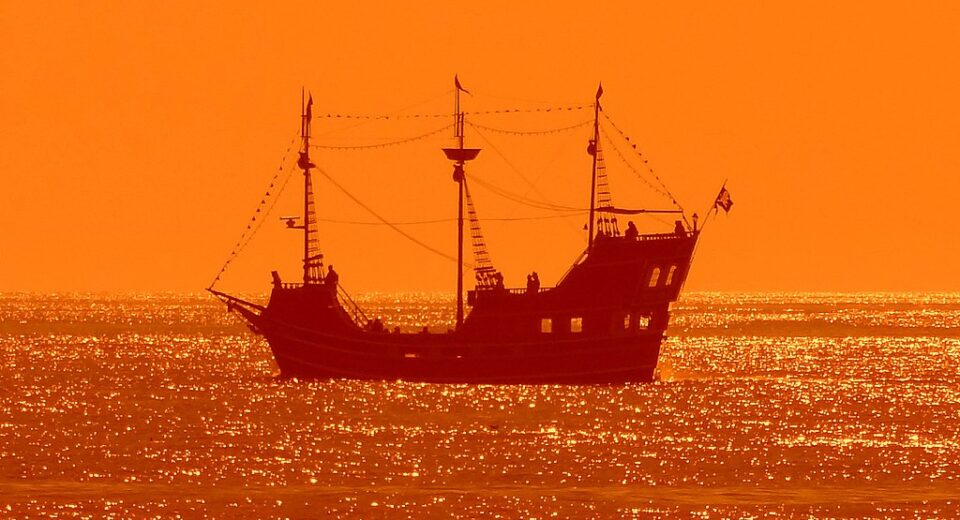 Pirate Ship. Clearwater beach, Florida.