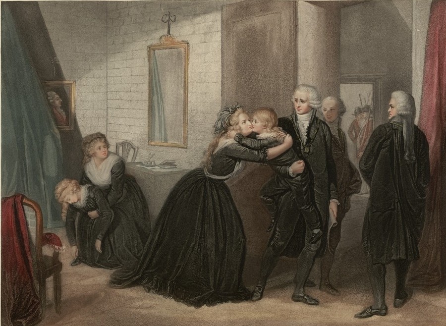 Louis Charles Removed from his mother, Marie Antionette