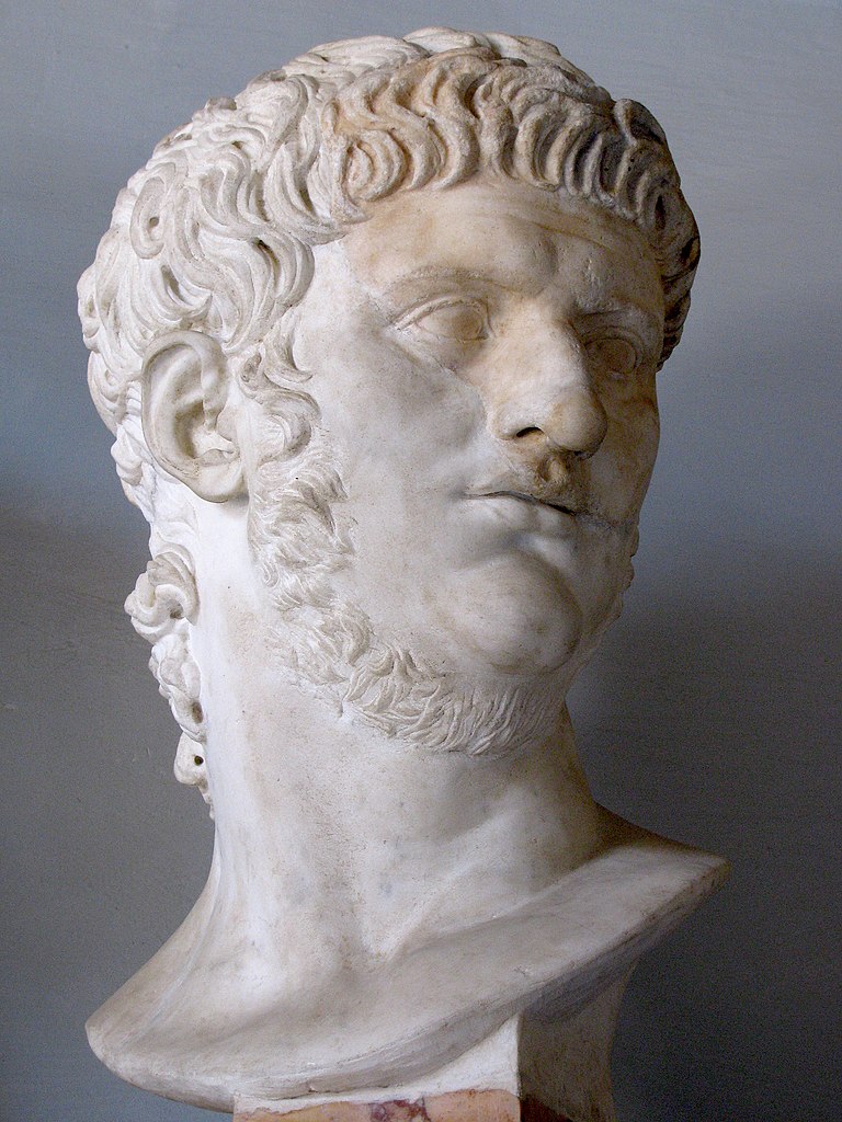 Bust of Emperor Nero housed at the Capitoline Museum in Rome.