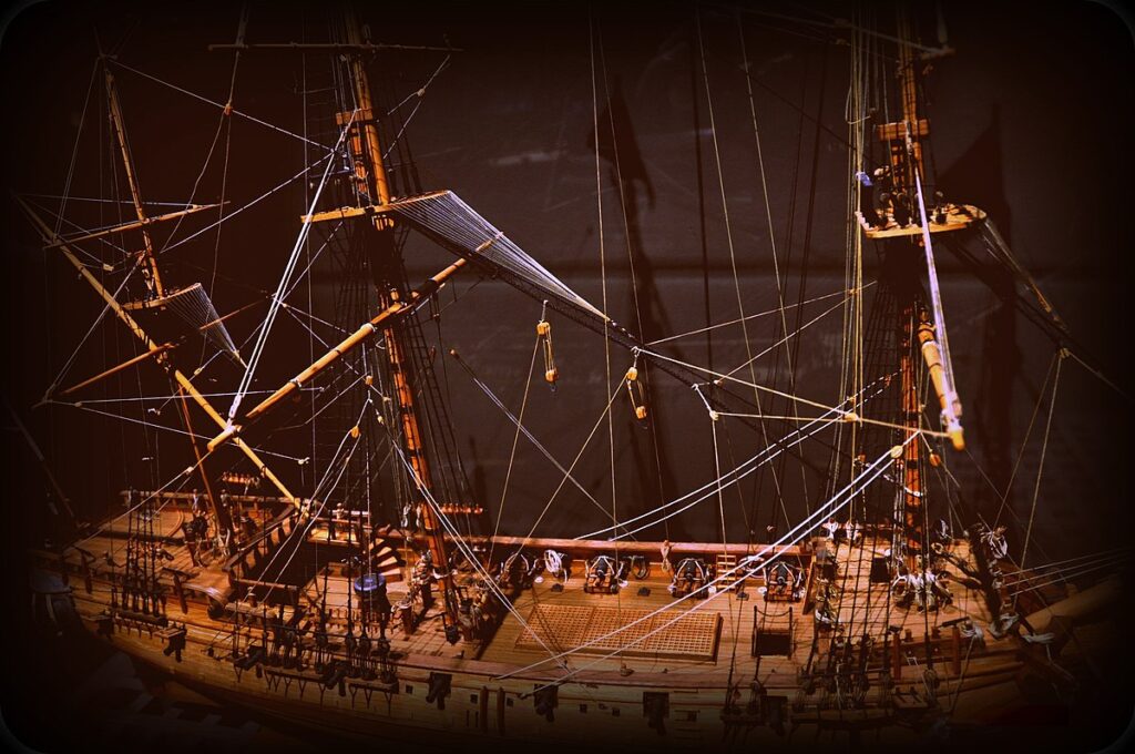 Model of the Whydah Gally