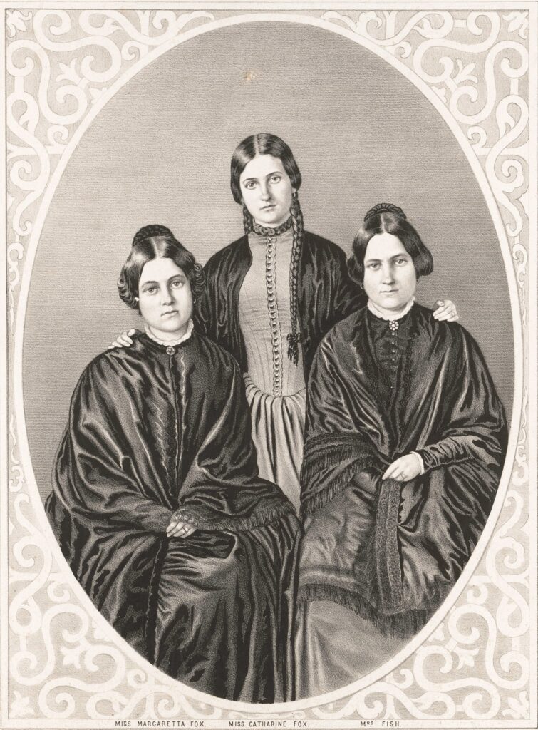Portrait of the Fox sisters