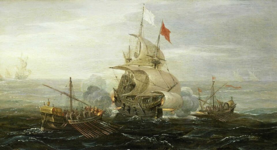 Barbary Pirates Painting